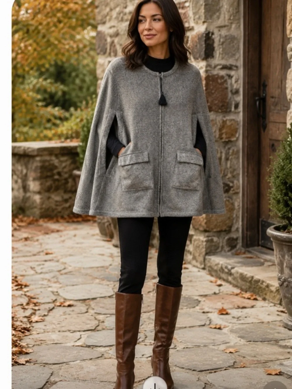 ANTHROPOLOGIE SATURDAY SUNDAY bohob Poncho Cape